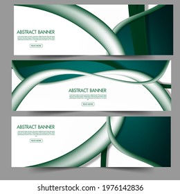 Vector abstract geometric design banner web template. vector illustration
