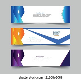 Vector abstract geometric design banner web template.vector background.