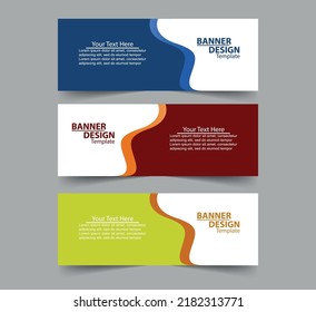 Vector abstract geometric design banner web template. vector banner. vector background.red