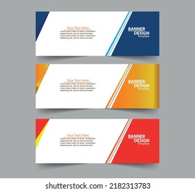 Vector abstract geometric design banner web template. vector banner. vector background.red