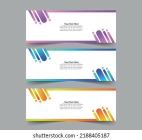 Vector abstract geometric design banner web template. vector background. banner design