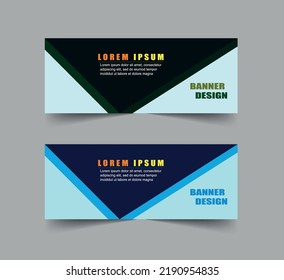 Vector abstract geometric design banner web template. vector banner background. vector banner.