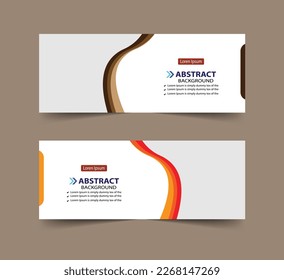 Vector abstract geometric design banner web template.