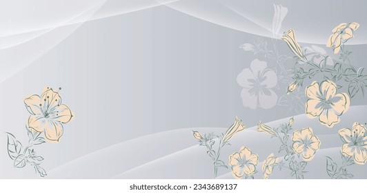 Plantilla web de banner de diseño geométrico abstracto vectorial.
