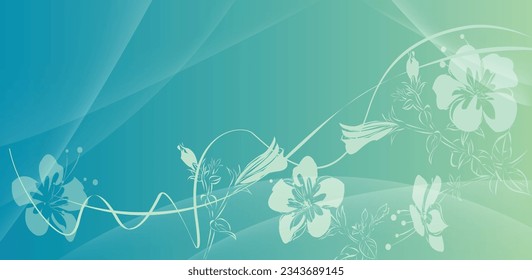 Vector abstract geometric design banner web template.
