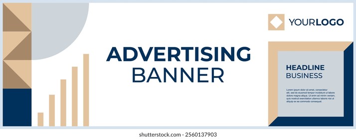 Vector abstract geometric design banner web template. Modern design. Vector illustration