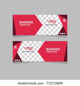 Vector abstract geometric design banner web template. Vector design Banner background.