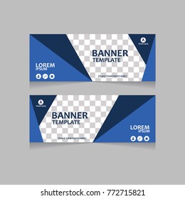 Vector abstract geometric design banner web template. Vector design Banner background.