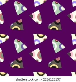 Vector - Abstract geometric elements, seamless pattern.