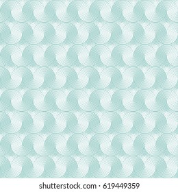Vector abstract geometric forms background with distortion effect. Rhythmic seamless pattern