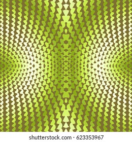 Vector abstract geometric forms background with distortion effect