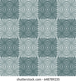Vector abstract geometric forms background with distortion effect. Rhythmic seamless pattern