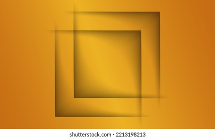 Geométrico De Resumen Vector Con Fondo De Color Dorado Para Plantilla, Cartel, Diseño De Volante.
