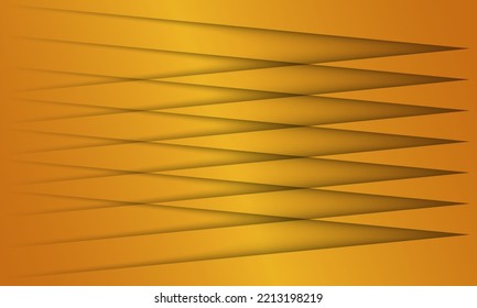 Vector Abstract Geometric With Gold Color Background For Template, Poster, Flyer Design.