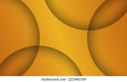 Vector Abstract Geometric With Gold Color Background For Template, Poster, Flyer Design.