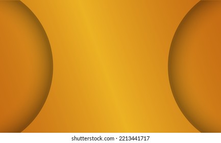 Vector Abstract Geometric With Gold Color Background For Template, Poster, Flyer Design.