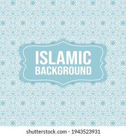 Vector Abstract Geometric Islamic Background