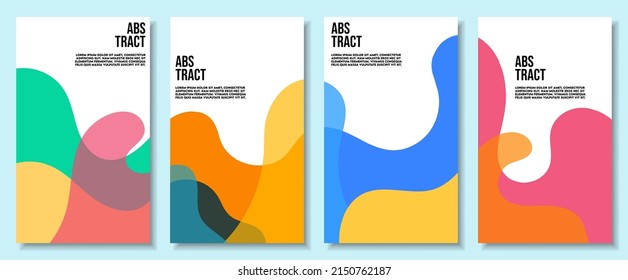 Vector Abstract Geometric And Liquid Background