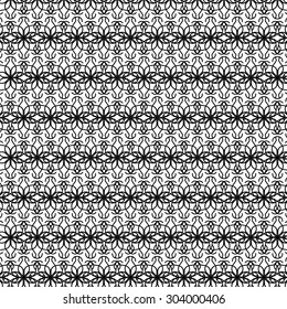 Vector Abstract Geometric Ornaments. Decorative Retro Background. Ornamental Pattern