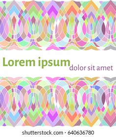 vector Abstract geometric pattern