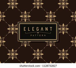 Vector abstract geometric pattern background