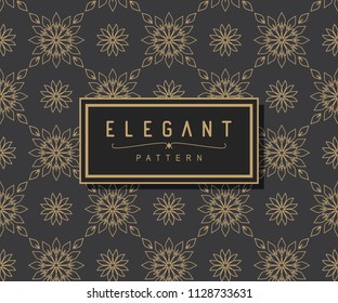 Vector abstract geometric pattern background