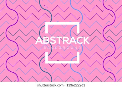Vector of abstract geometric pattern and background