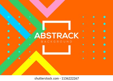 Vector of abstract geometric pattern and background
