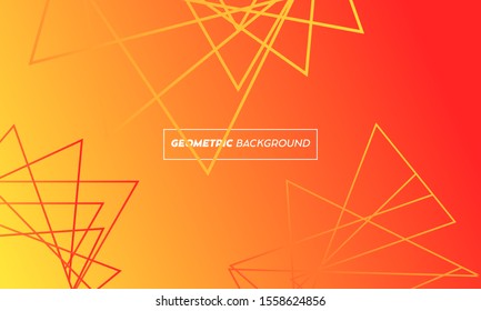 Vector of abstract geometric pattern and background