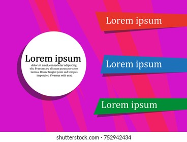 Vector of abstract geometric pattern and background