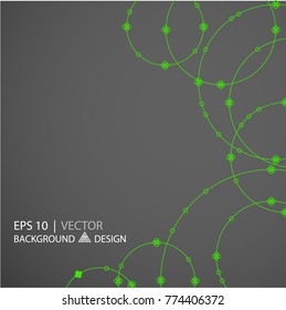 Vector of abstract geometric pattern and background.