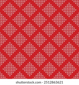 Vector abstract geometric pattern with diamond shapes, rhombuses, triangles, grid. Stylish modern background. Repeated geo design for decor, textile, print