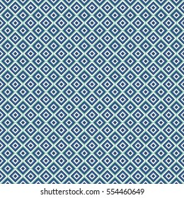 Vector abstract geometric rhombus seamless pattern background