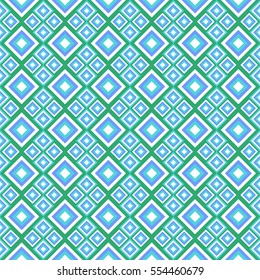 Vector abstract geometric rhombus seamless pattern background