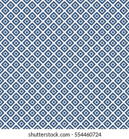 Vector abstract geometric rhombus seamless pattern background