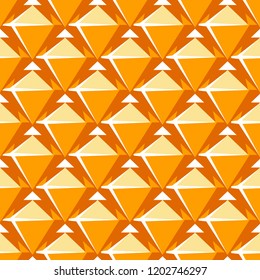 Vector abstract geometric seamless pattern