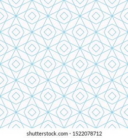 Vector abstract geometric seamless pattern of rhombuses. Elegant modern design.