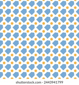 Vector abstract geometric seamless pattern