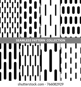 Vector Abstract Geometric Seamless Pattern Design Collection Decoration Web
