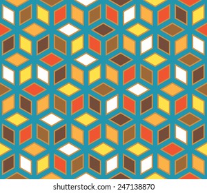 vector abstract geometric seamless repeating wallpaper