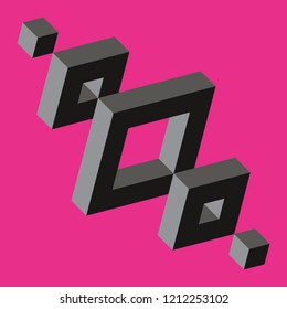 Vector Abstract geometric shape

