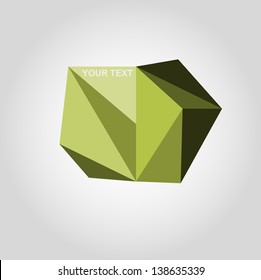vector abstract geometric shape
