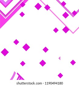 Vector Abstract geometric shape from colored rhombs