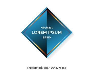 Vector of abstract geometric shape design.illustration vector design