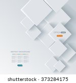 Vector Abstract geometric shape from gray rhombus