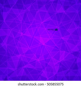 vector abstract, geometric shapes on blue background EPS 10