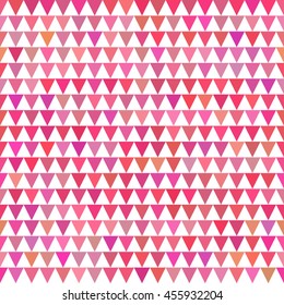 Vector abstract geometric triangle seamless pattern background
