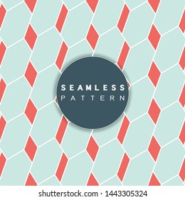 Vector abstract geometrical 3d seamless pattern background can be textiles, book cover design, website, wallpaper, packaging, corporate background.