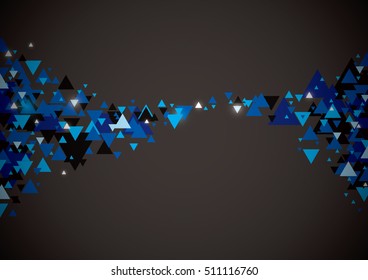 Vector of abstract geometrical background