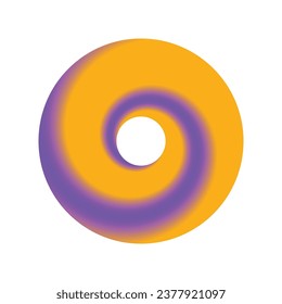Vector abstract geometrical concentric swirl background.